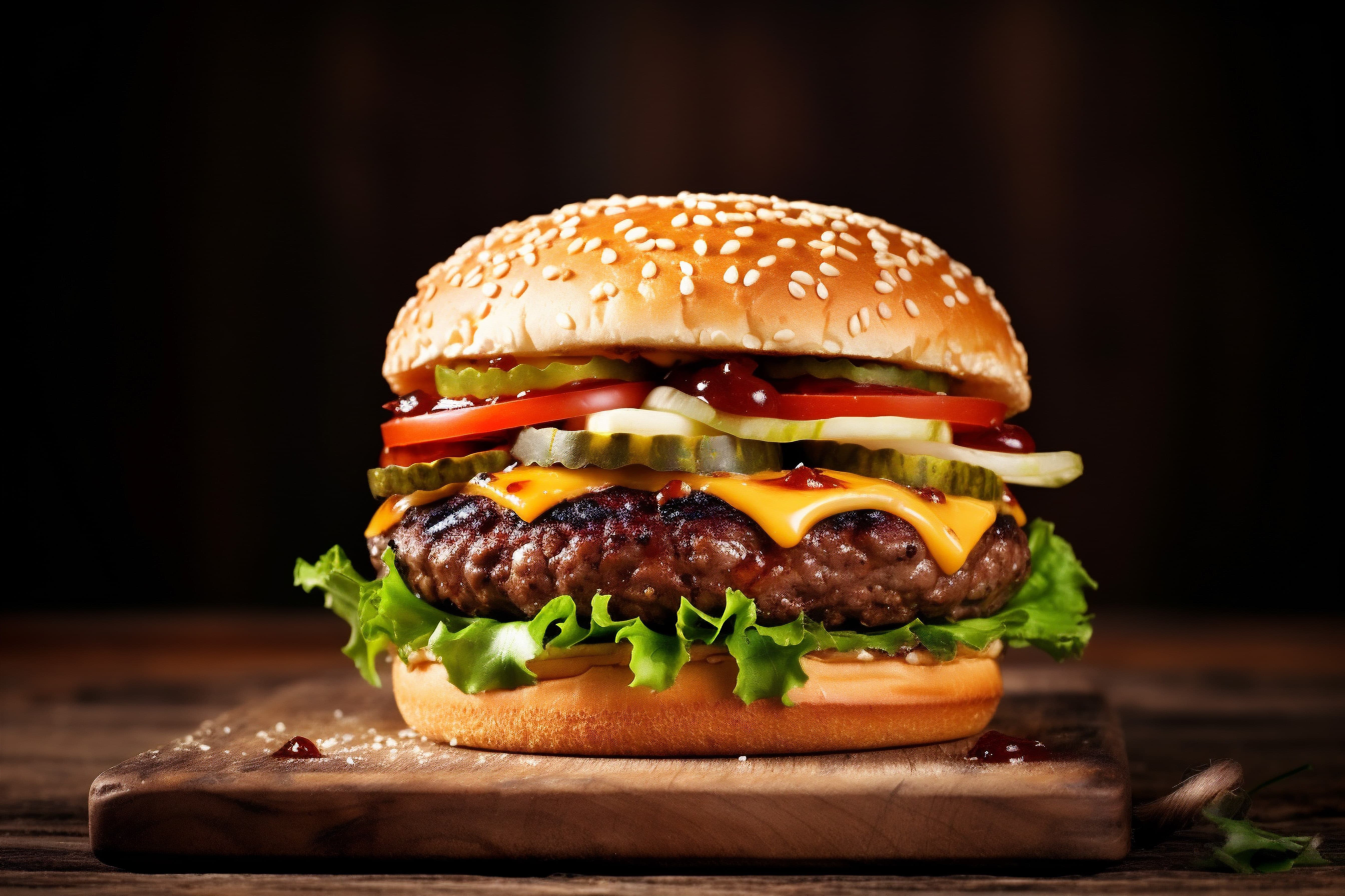 Classic American Burger Supreme